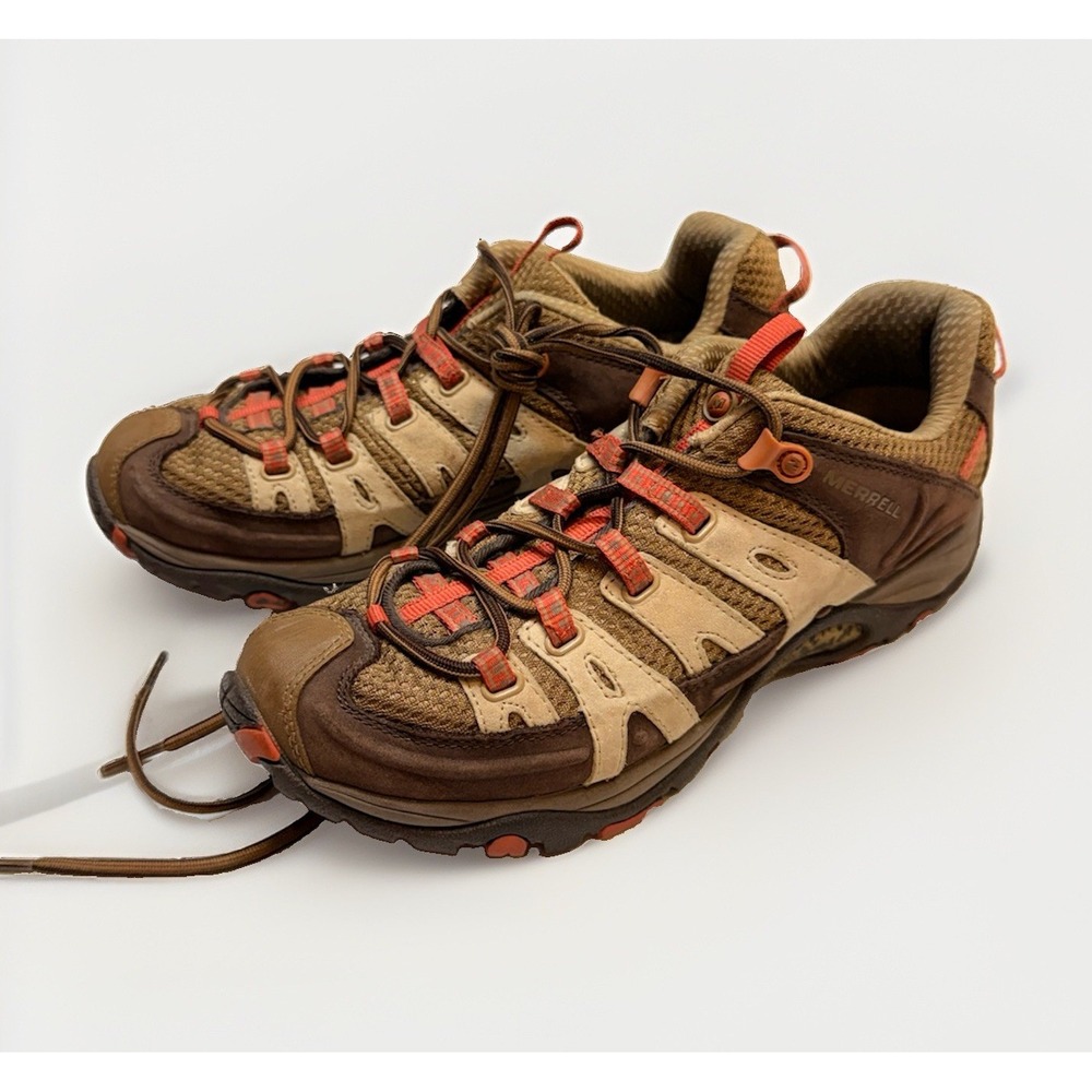 Merrell Waterproof Women's Hiking Shoes US 7 Brindle Vibram